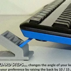 Keyboard Steps - Adjust the Angle of Computer Keyboards