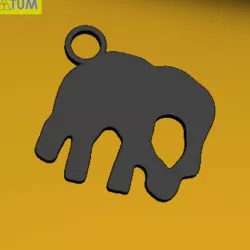 KEYCHAIN Elephent