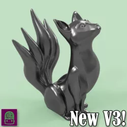 Kitsune - Easy Print, no supports required. New V3!!!