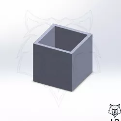 LD 10mm Flow Rate Calibration Cube MK1