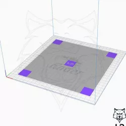 LD 5 Point Print Bed Level & Adhesion Test MK1