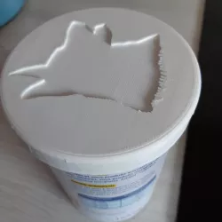 lid for dog paté box