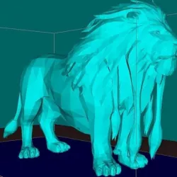 Lion, king of the animals