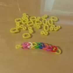 loom rubber band clip-connector