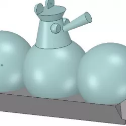Losharik Top Secret Children's Toy 3D Printing