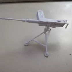 M2 Browning with tripod