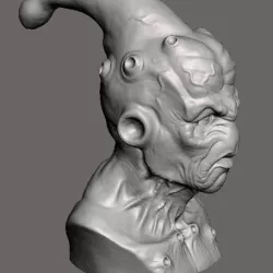 Majin buu DBZ sculpt
