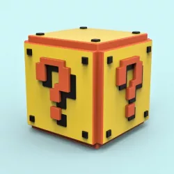 Mario Question cube