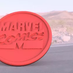 Marvel comics coaster