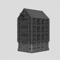 Medieval Scenery - Harbour Warehouse