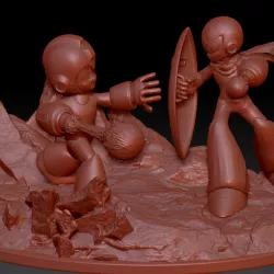 Megaman vs Protoman
