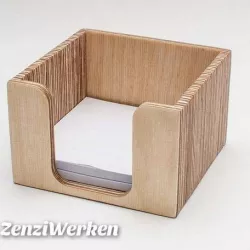 Memo Cube Holder cnc/laser