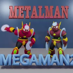 METALMAN from MEGAMAN2