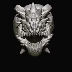 Monster Mutant Pendant v2