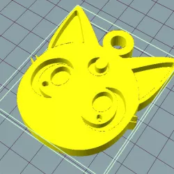 Moon Sailor Moon keychain