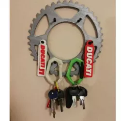Motorcycle Sprocket keychain