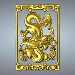 New  type  Zodiac pendant 5 dragon