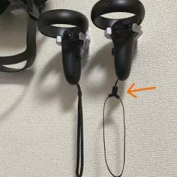 Oculus Touch strap easy pass through supporter (Oculus Quest/Rift S)