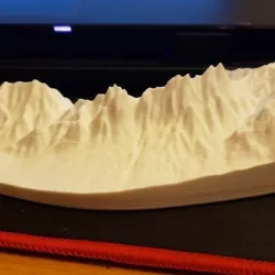 Organ Mountains 3D Model