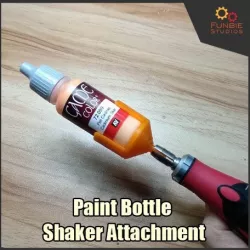 Paint Bottle Shaker Attachment