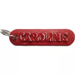 Personalized CAROLINE key ring