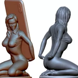 Phone holder stand mount printable for IPhone X, XS.
