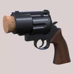 Plug pistol of Harley Quinn