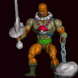 Pokemon Diglett HDTPM IS MAMADÍSIMO, He-man Muscled Meme He-man