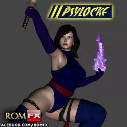 Psylocke Marvel's X-Men Figure Printable