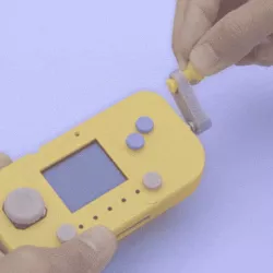PyGamer HandHeld Gaming Crank