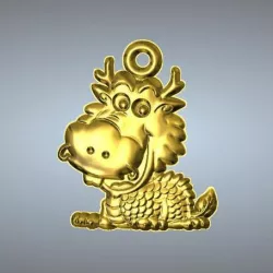 Q2 type 05-dragon pendant