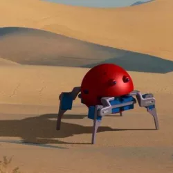 Quadruped Spider Robot