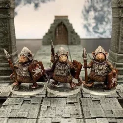 Ratfolk Burrowguard (32mm scale)