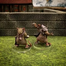 Ratfolk Pelter (32mm scale)