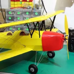 RC Tiger Moth Cowl