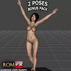 Rio Hamasaki Japanese Pornstar - 2 Poses Pack - Printable