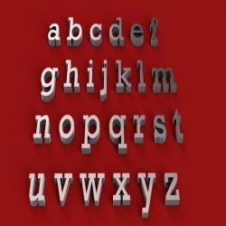 rockwell font 3d models 【 STLFinder