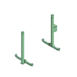 Scaler Crawler Car Truck 2 Säulen-Hebenbühne / two column lift