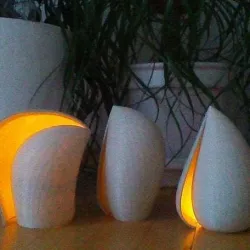 Shell Shaped LED Lamp Shades