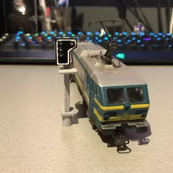 Signal SNCB HO 1/87 with 1.8mm rework led