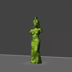 SIMPSONS GUMMY VENUS, JELLY VENUS STATUE KeyChain