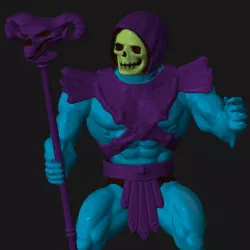 Skeletor He-Man Action Figure MOTU Style