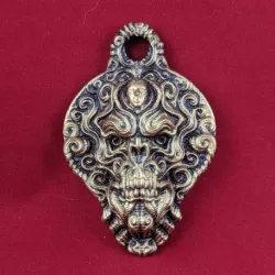 Smoke demon pendant