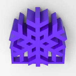 Snowflake decoration