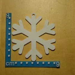 Snowflake ornament