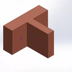 SOLIDWORKS 2018 SIMPLE T and SIMPLE BLOCK-STEP