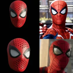 Spider-Man PS4 Face Shell