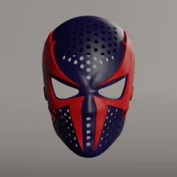 Spiderman 2099 Face Shell