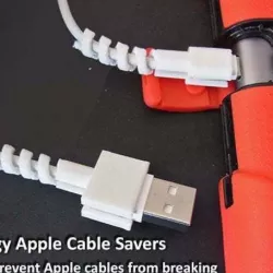 Springy Apple Cable Savers