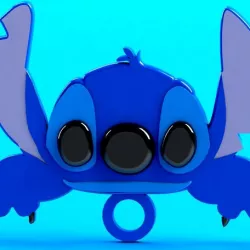 Stitch key ring